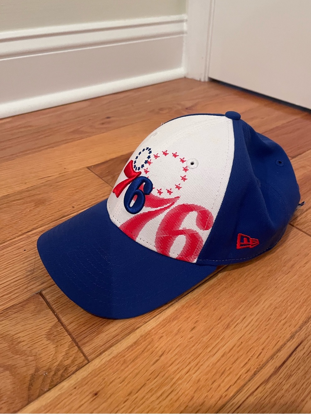 Philadelphia 76ers Youth Blue & White Baseball Cap